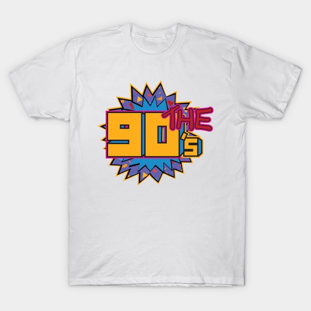 The 90's T-Shirt by DesignedbyWizards